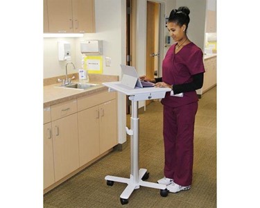 Ergotron - Medical Computer Cart | StyleView® S-Tablet Cart, SV10