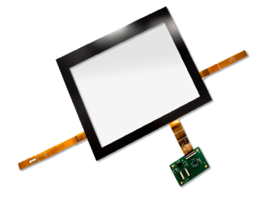 PCAP Multi-Touch Sensors with and without Glass Cover Lens