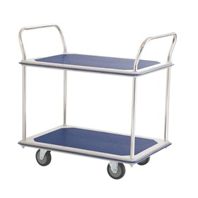 Double Platform Utility Trolley - 910 x 620mm