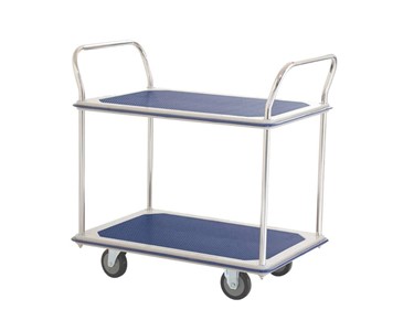 Double Platform Utility Trolley - 910 x 620mm