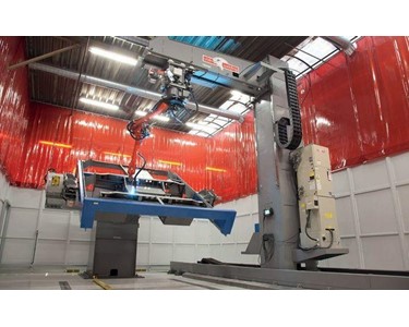 Valk Welding - Track XYZ robot welding system