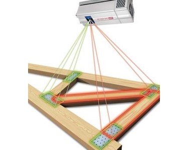 Roof Truss Laser System | LAP Laser Wood Pro