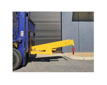 Angled Extendable Jib Forklift Attachment | 4700kg 