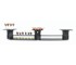 Rosseto - Buffet Display Riser | Skycap® 10 Piece Black on Black Riser Kit