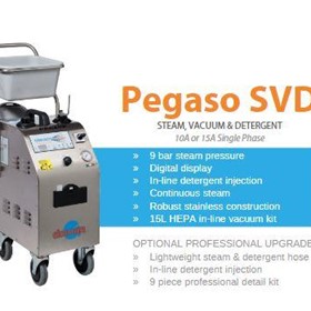 Pegaso SVD Steam Cleaner 10A/15A Single Phase