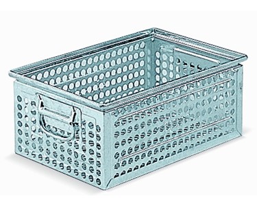 FAMI - Metal Heat Galvanised perforated stacking container
