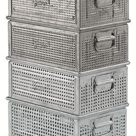 Industrial Perforated Containers | (Italy) highest quality