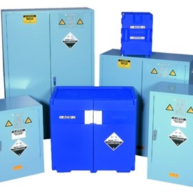 Signle Door Dangerous Goods Storage Cabinet | Polyethylene AES 24040