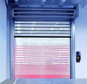 Fast action door safety Fast action door safety