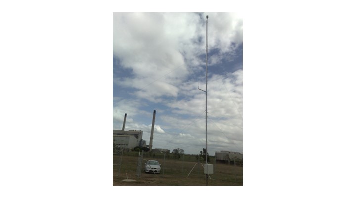An All-In-One Weather Sensor Was Mounted On A 10 Meter Mast And Connected To The Logging System To Provide Weather Data At The Site
