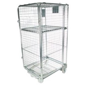 Wire Cage Trolley | Full Security Nesting A Frame