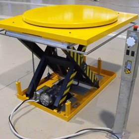Electric Scissor Lift Tables with Turntables | OHS