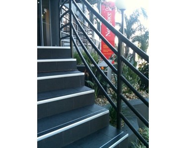 ProStep - Aluminium Extrusion Stair Nosings with Carbourndum Insert