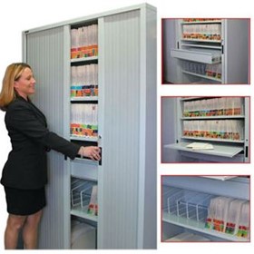 Lateral Filing Equipment - Tambour Door Cabinets