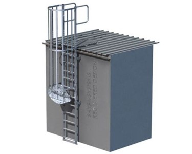Roof Cage Access Ladder | LD9
