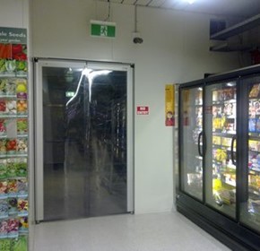 Flexible PVC swing doors from DMF Flexible PVC swing doors from DMF