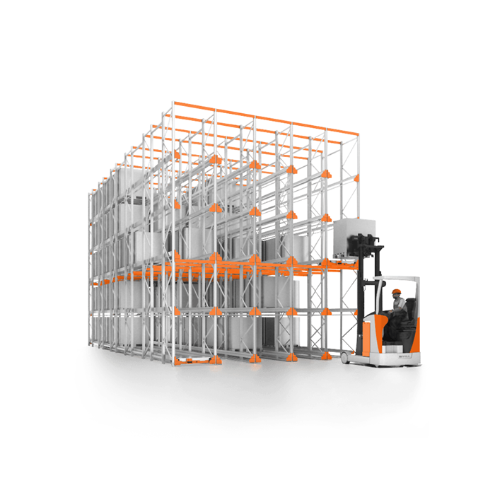 Shuttle & Satellite Pallet Racking