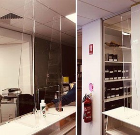 Clear Sneeze Guards & Customised Hygiene Barriers Clear Sneeze Guards & Customised Hygiene Barriers