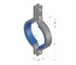 Insulated 3-Bolt Pipe Clamp - AG200 - Anchorage Group