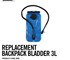 Thorzt - Replacement Hydration Backpack Bladder 3L - BPB