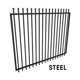 Extra Wide Security Gate - 2.45m Wide x 2.1m High