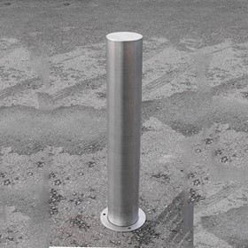Safety Bollard | 900mm X 88.9mm Stainless Baseplate