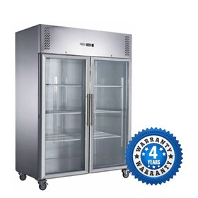 Double Glass Door Upright Freezer 1200 | XURF1200G2V