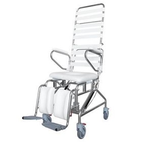 Tilt In Space Shower Commode With Swingaway Footrest - 445mm