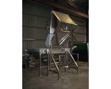 Precision Stainless - Stainless Steel Food Grade Bin Tippers