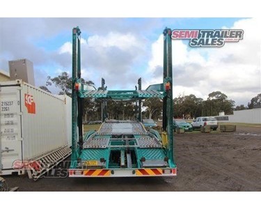 J Smith AMP Sons - 2008 Semi 7 Car Carrier Trailer - Used