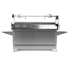 Charcoal Rotisserie | Chef SMART Large with S/Steel Cart & Big Spit