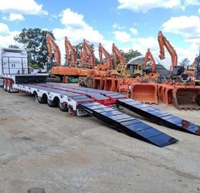Used Dropdeck Trailer | 2024 FWR TRI AXLE