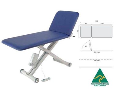 Healthtec - 2-Section Electric Examination Couch/Table - Southern Cross