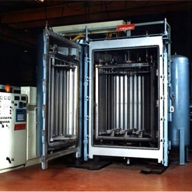 Clamshell Vacuum Heat Treatment Furnace | FVS 56 –160 -150