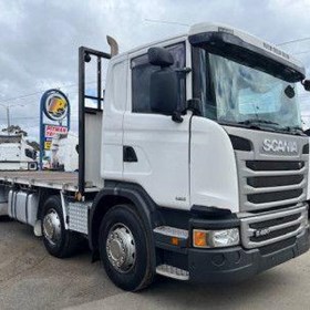 Used Tray Truck | G480 8x4 with Forklift Frame