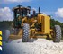 Cat - Large Motor Grader with Cross Slope 