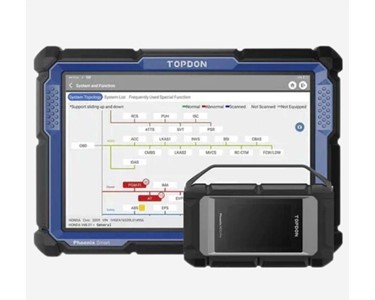 TOPDON - Phoenix Smart Diagnostic Scan Tool | Heavy Duty Software & Adapter Kit