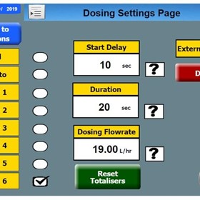 Dosing Controller | Automated Wetting Agent & Liquid Fertiliser Tool