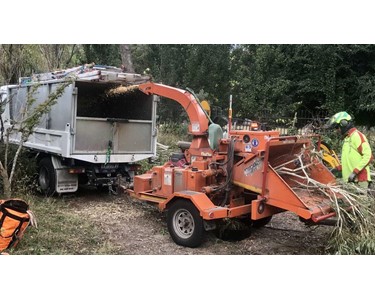 Industrial Wood Chipper 24Hp-35Hp | 4150AFE 