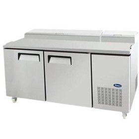 2 Door Pizza Counter Refrigerator | MPF8202