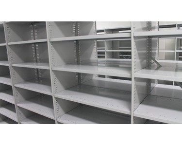 Storeplan - Rolled Upright Type (RUT) Shelving