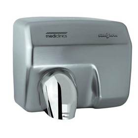 Hand Dryer | Saniflow hand dryer, nozzle, auto. Satin stainless steel.