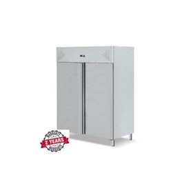 Two Door Stainless Steel Upright Freezer