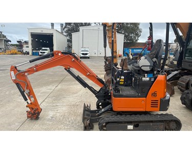 Hitachi - Used Mini Excavator | 2021 Hitachi ZX17U-5