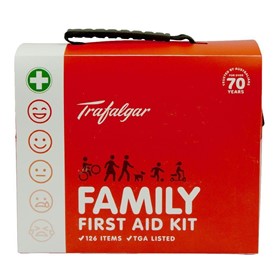 Family First Aid Kit (126 Pcs)
