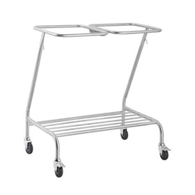Linen Skips Trolley Double Without Lid 