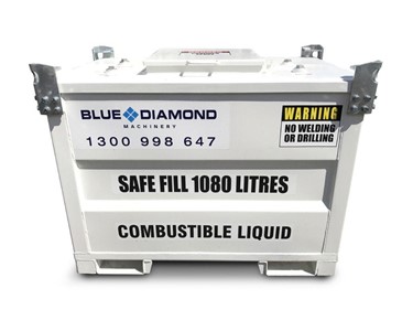 Blue Diamond - Fuel Tank Cube 1200L Self Bunded Baffled