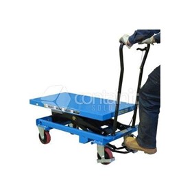 Manual Mobile Scissor Lift Trolley | 500kg Capacity 