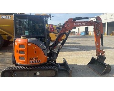 Hitachi - Used Mini Excavator | 2021 Hitachi ZX33U-5
