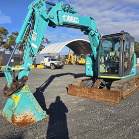 Used Mini Excavator | 2016 Kobelco SK75SR-3